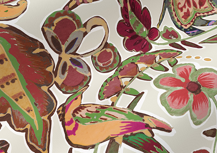 Bangalore, Maroon - Roller Blind - Image 4
